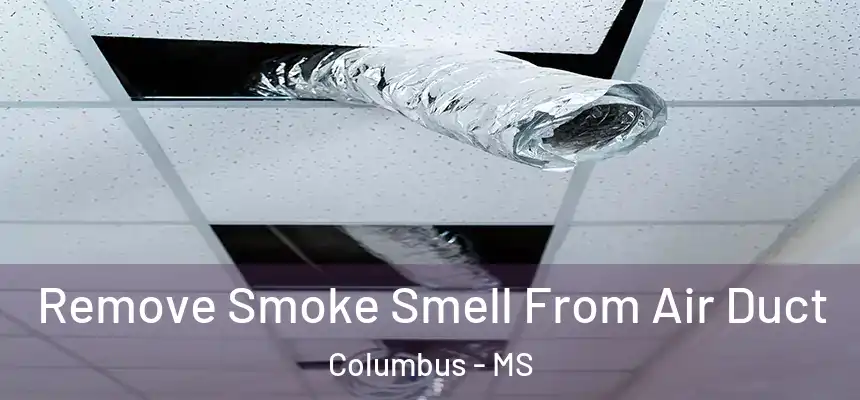 Remove Smoke Smell From Air Duct Columbus - MS